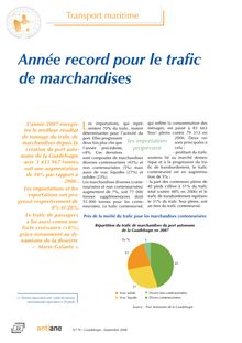 Transport maritime : Année record pour le trafic de marchandises