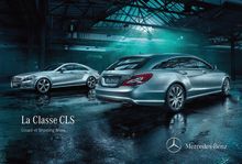 Catalogue Mercedes Classe CLS Coupé et Shooting Brake