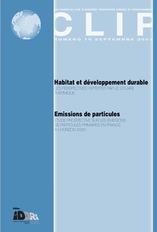 Emissions de particules. Etude prospective sur les émissions de particules primaires en France à l horizon 2030.