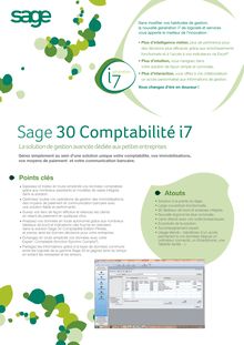 Sage 30 Comptabilité i7