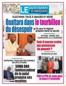 Le Quotidien d Abidjan n°4290 - Du mercredi 25 janvier 2023