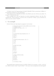 Géométrie dans l espace (spécialité) Fichier JMath3D