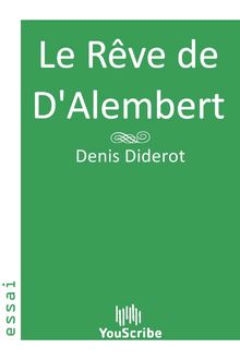 Le Rêve de D Alembert
