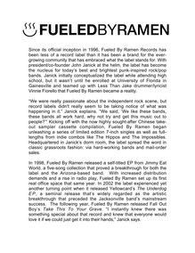 Fueled by Ramen Records biography