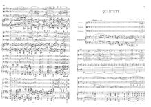 Partition complète et parties, Piano quatuor (No.1), F♯ minor