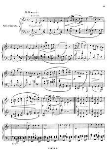 Partition , Allegramente, Sonatine, Op.61, Alkan, Charles-Valentin