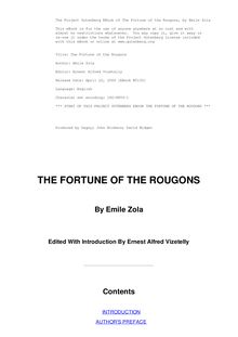 The Fortune of the Rougons