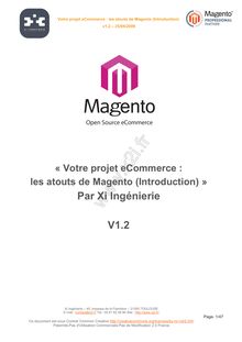 Votre projet eCommerce : les atouts de Magento - Par Xi Ingénierie ...