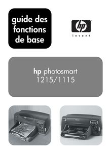 Notice Imprimantes HP  Photosmart 1115