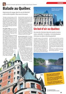 Balade au Québec