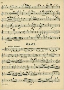 Partition de violon, violon Sonata, Violin Sonata No.26 par Wolfgang Amadeus Mozart