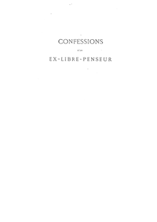 Confessions d un ex-libre-penseur / Léo Taxil