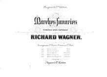 Partition Piano 1, Rienzi, der Letzte der Tribunen, Wagner, Richard