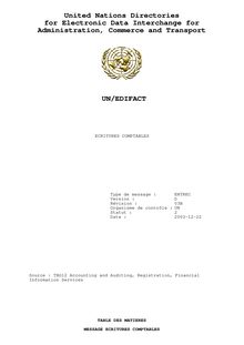 ENTREC - United Nations Directories for Electronic Data ...