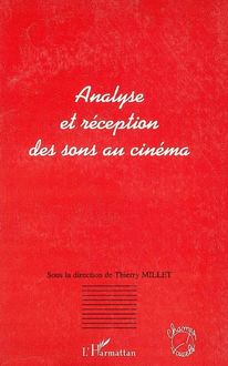 Analyse et réception des sons au cinéma