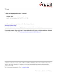 PDF 5,5 Mo - Détente, dissidence et droits de l Homme