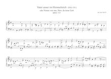 Partition , Vater unser im Himmelreich, BWV 737, pour Neumeister Collection, BWV 1090-1120