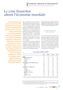 Année économique et sociale 2008 en Guadeloupe