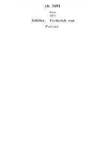 Poésies de Schiller (Nouvelle édition) / traduction nouvelle, par M. X. Marmier,...