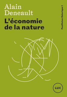 L Economie de la nature