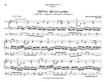 Partition Hilf Gott, daß mir’s gelinge, BWV 624, Das Orgel-Büchlein