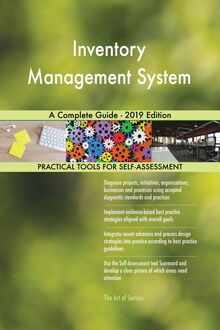 Inventory Management System A Complete Guide - 2019 Edition
