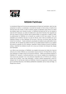 NISSAN Pathfinder
