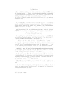 Composition d analyse et probabilités 2001 Agrégation de mathématiques Agrégation (Externe)