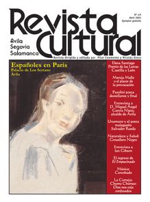 Revista Cultural (Ávila, Segovia, Salamanca) Dirigida y editada por Pilar Coomonte y Nicolás Gless. Nº. 45, Abril 2003.pdf