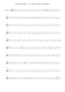 Partition ténor , partie [C3 clef], 28 Sonate a 4, 6, 8 voci con alcuni concerts