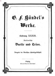 Partition complète, Duos et Trios, 1, Volume 32 was reissued in 1880 with additional music