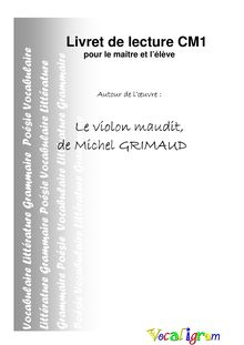 sommaire de ce livret (pdf) - Le violon maudit Le violon maudit ...