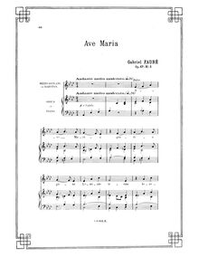 Partition complète (Original Key, A♭ - Medium voix), 2 chansons, Op.67