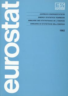 Energy statistics yearbook 1982