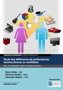 Etude des différences de performances homme/femme au multitâche