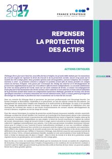 Rapport France stratégie