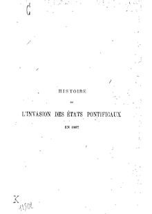 Histoire de l invasion des États pontificaux en 1867 / par le baron de Mévius