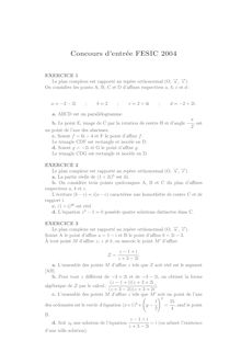 Concours Centrale (Supélec 1999) - Epreuve de Mathématiques - Filière PC