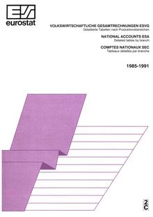 National accounts ESA - 232 pages