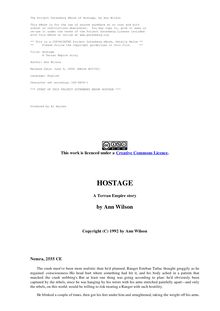 Hostage - A Terran Empire story