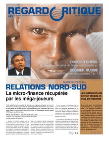 RELATIONS NORD-SUD