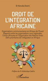 Droit de l intégration africaine