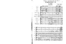 Partition , Adagio cantabile—Vivace assai, Symphony No.94 en G major “Paukenschlag”