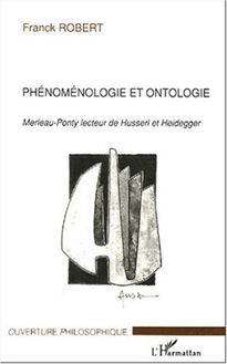 Phénoménologie et ontologie