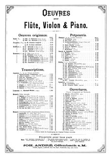 Partition complète, aussi Piano , partie, Symphony No.39