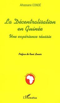 LA DECENTRALISATION EN GUINEE