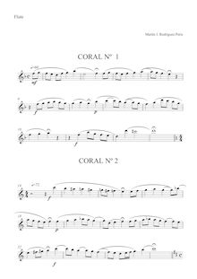 Partition flûte 1, 6 Tríos, Rodríguez Peris, Martín José