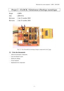 Réalisation de circuits imprimés LMP4 200x