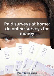 Paid Surveys At Home - Do Online Surveys For Money