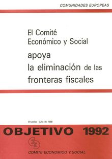 El Comité Económico y Social apoya la eliminación de las fronteras fiscales